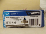 Válvula reductora de presión de agua Watts LFN45BM1-U 3/4 "(sin unión)