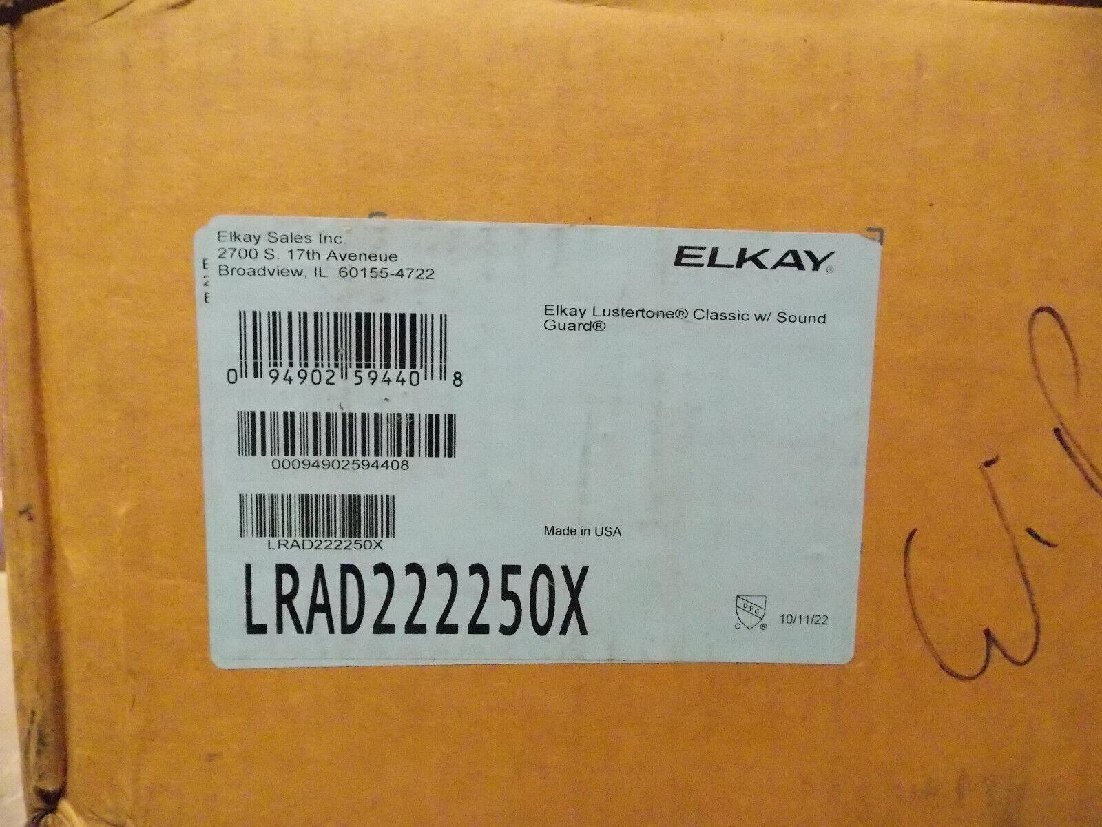 Elkay LRAD222250 Lustertone Stainless Steel 22