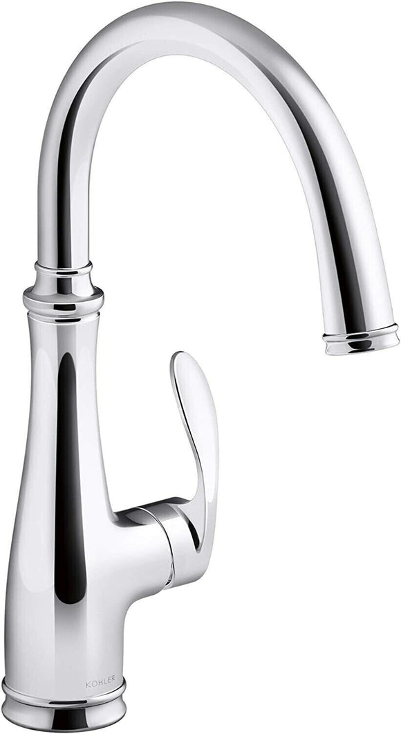 Kohler Bar Sink Faucet K-29107-CP Bellera en cromo pulido