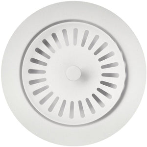 Blanco 240319 Kitchen Sink Metal Basket Strainer - White