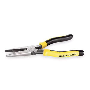 KLEIN TOOLS J203-8N Long Nose Plier , 8-9/16" L Serrated