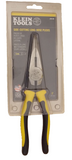 KLEIN TOOLS J203-8N Long Nose Plier , 8-9/16" L Serrated