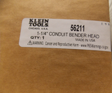 Klein Tools 56211 , 1-1/4-Inch Iron Conduit Bender Head