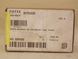 EMTEK 8475US26 NEOS Modern Single Cylinder Entrada con llave muerta, cromo pulido