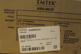 Emtek 4819MERHUS19 Lausanne Tub Entry with Merrimack Lever RH , Flat Black