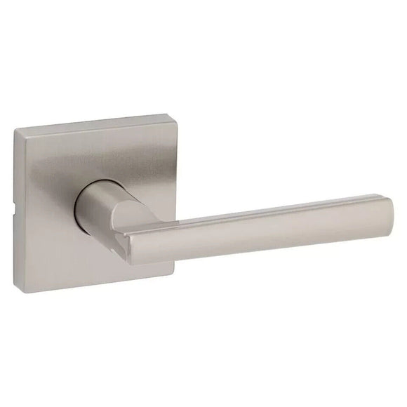 Kwikset 720MRLSQT Montreal Passage Door Lever Set - Satin Nickel