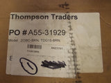 Thompson Traders 2OBC-BRN OVAL INFACT CRAFFTED LAVORATION, Nickel brossé