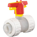 Orion 740217 Ball Valve SF-WLPP Socket Fuse 0.75'' Whiteline PP