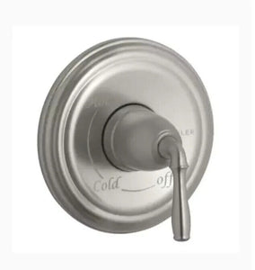 KOHLER TS5322-4-BN Refinia Lever Shower Handle Valve Trim Vibrant Brushed Nickel