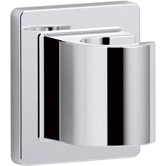 KOHLER 98347-CP Awaken Fixed Wall Mount Bracket , Polished Chrome