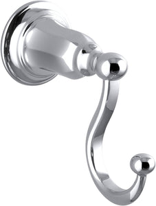 KOHLER K-13505-CP Kelston Single Robe Hook in Polished Chrome