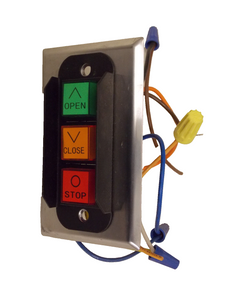 MMTC PBC-3 NEMA 1 Placa de interruptor interior de tres botones solamente