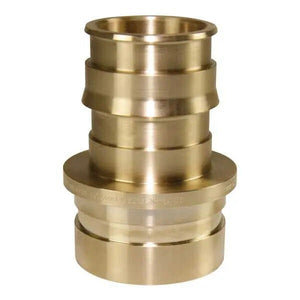 Uponor ProPEX LFV2962025 Groove Fitting Adapter 2x2-1/2 in PEXxCTS, Brass