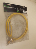 Hilmor 1839142 Refrigeration Hose with Ball Valve adapter 60", Yellow