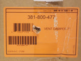 Weil-McLain 381-800-477 Gas Boiler Vent Damper Assembly 7"