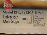 Rheem Universal Multi-Stage Thermostats RHC-TST303UNMS - 7 Days , 3Heat , 2Cool