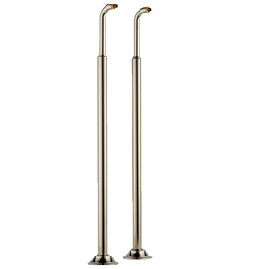 Brizo RP73766PN Traditional Floor Mount Tub Filler Risers ,  Polished Nickel