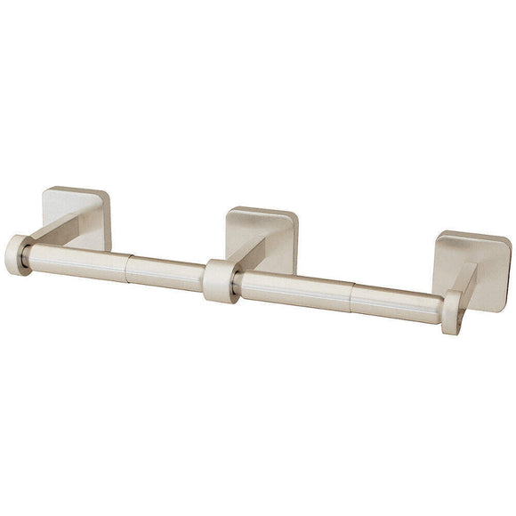 SPEAKMAN SA-2410-BN Kubos Toilet Paper Holder for 2 Paper Rolls , Brushed Nickel