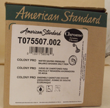 American Standard T075507.002 Pro Water Saving Pressure Balance Trim Kit ,Chrome