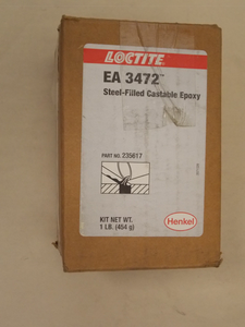 LOCTITE EA 3472 Fixmaster con acero epoxi con acero - 1 lb.