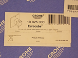 Grohe 19925000 Eurocube Dual Function Pressure Balance Trim , StarLight Chrome