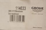 Grohe 114633 Rainshower Smo 27372Rainshower Solo Headshower ,  StarLight Chrome