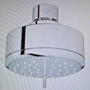 Grohe 26078000 Tempesta Cosmopolitan 100 Shower Head 4" 2-Sprays , Chrome