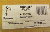 Grohe 27867000 Euphoria Retro-Fit 160 Shower System 2.5 gpm , StarLight Chrome