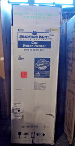 Bradford White RG2DV406X-FLX 40 Gal Water Heater (Propane) w/ Flex Vent Kit