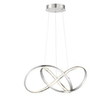 Miseno FL96030 Mazzy 26 "42W PENDANT LED INTÉGRÉ 1-LIGHT, Nickel brossé