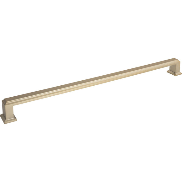 Top Knobs Atlas AP10-CM Sutton Place Appliance Pull 18 Inch (c-c) - Champagne