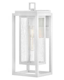 Hinkley Lighting 1004TW Republic- 8W 1 LED Medium Outdoor Wall Lantern , White