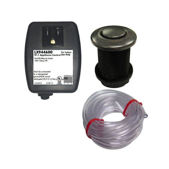 Luxart LX944600-ORB Garbage Disposal Air Switch , Oil Rubbed Bronze