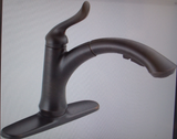 Delta 4353-RB-DST Linden Pull-Out Kitchen Faucet - Oil Rubbed Bronze