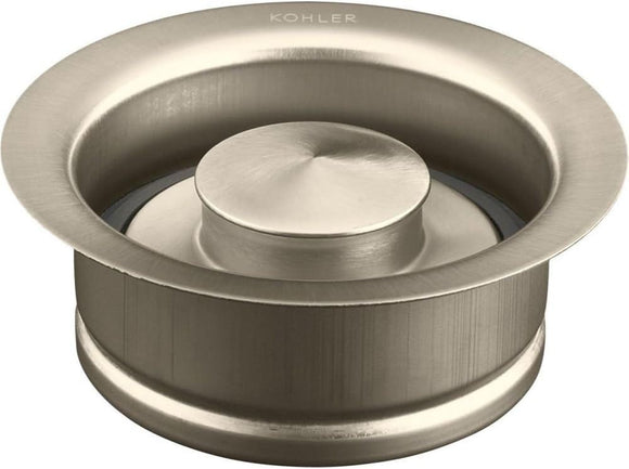 KOHLER 11352-BV Disposal Flange With Stopper in Vibrant Brushed Bronze