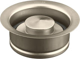 KOHLER 11352-BV Disposal Flange With Stopper in Vibrant Brushed Bronze
