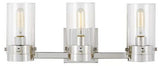 Generation Lighting CW1003PN 3-Light 21-1/8"x8-1/2"Vanity Light, Polished Nickel