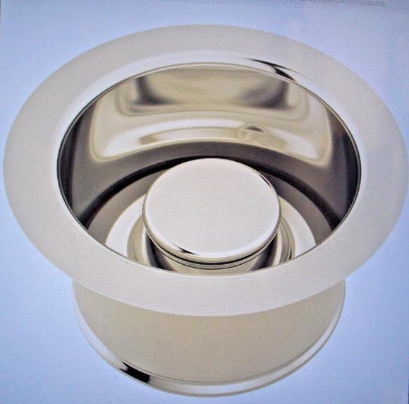 Brizo 69072-GL Kitchen Sink Disposal Flange with Stopper - Luxe Gold