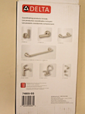 Delta 74855-SS Bowery Wall Mounted Pivoting Toilet Paper Holder - Stainless