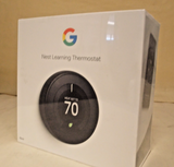 Google Nest T3016US  3rd Gen Learning Thermostat  ,  Black