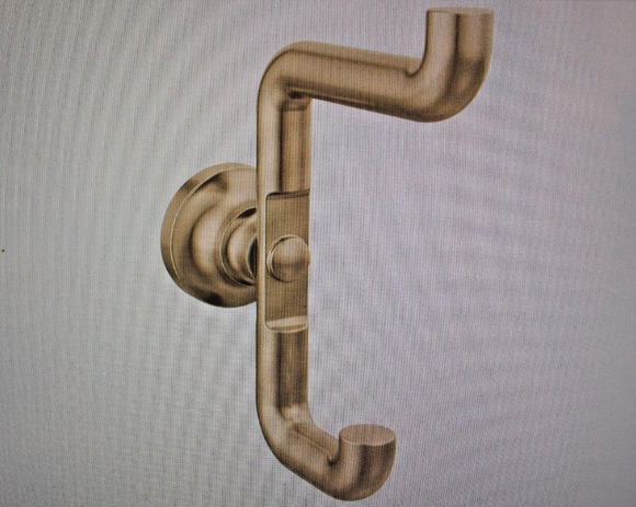 Delta 73535 Saylor Double Robe Hook , Champagne Bronze