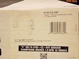 Delta 9192-CZ-DST Addison Pull-Down Sprayer Kitchen Faucet , Champagne Bronze