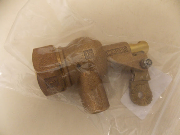 WATTS 0780011 Heavy Duty Float Valve 1 in. (missing short arm)
