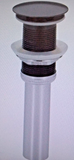 DELTA 72172-RB Push Pop-Up Drain 2-3/4 x 3-45/64" No Overflow , Venetian Bronze
