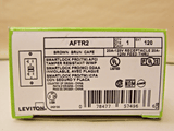 Leviton AFCI Outlet AFTR2 20Amp Self Test Tamper-Resistant w LED Indicator Brown
