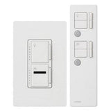 Lutron MIR-LFQTHW-WH 120V 60-Hz 1-Pole Remote Control Fan/Light Control Switch