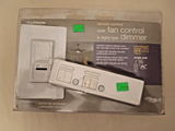 Lutron MIR-LFQTHW-WH 120V 60-Hz 1-Pole Remote Control Fan/Light Control Switch