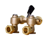 Watts 2T-M2 Brass & Tubular 1/2" Washing Machine Shut Off Valve