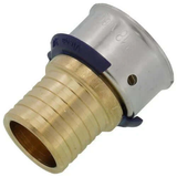 Viega 97840 3/4" PEX Press x 3/4" Polybutylene Adapter with Sleeve (Bag of 5)