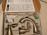 Moen T6620BN Brantford Two Handle Widespread Bathroom Faucet , Brushed Nickel